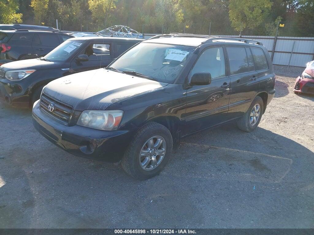 JTEGP21A940004210 2004 TOYOTA HIGHLANDER photo no. 2