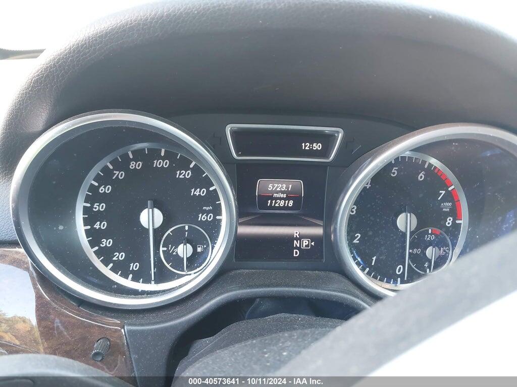 4JGDA5HBXDA227628 2013 MERCEDES-BENZ ML 350 photo no. 7