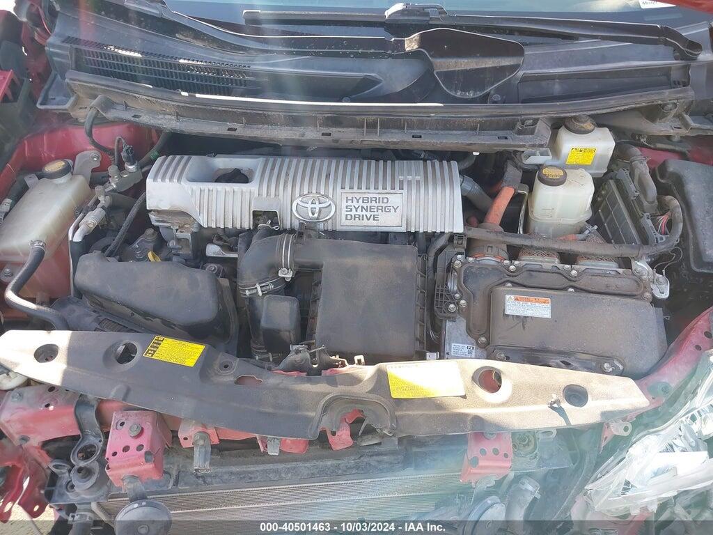 JTDKN3DU0E1752114 2014 TOYOTA PRIUS photo no. 10