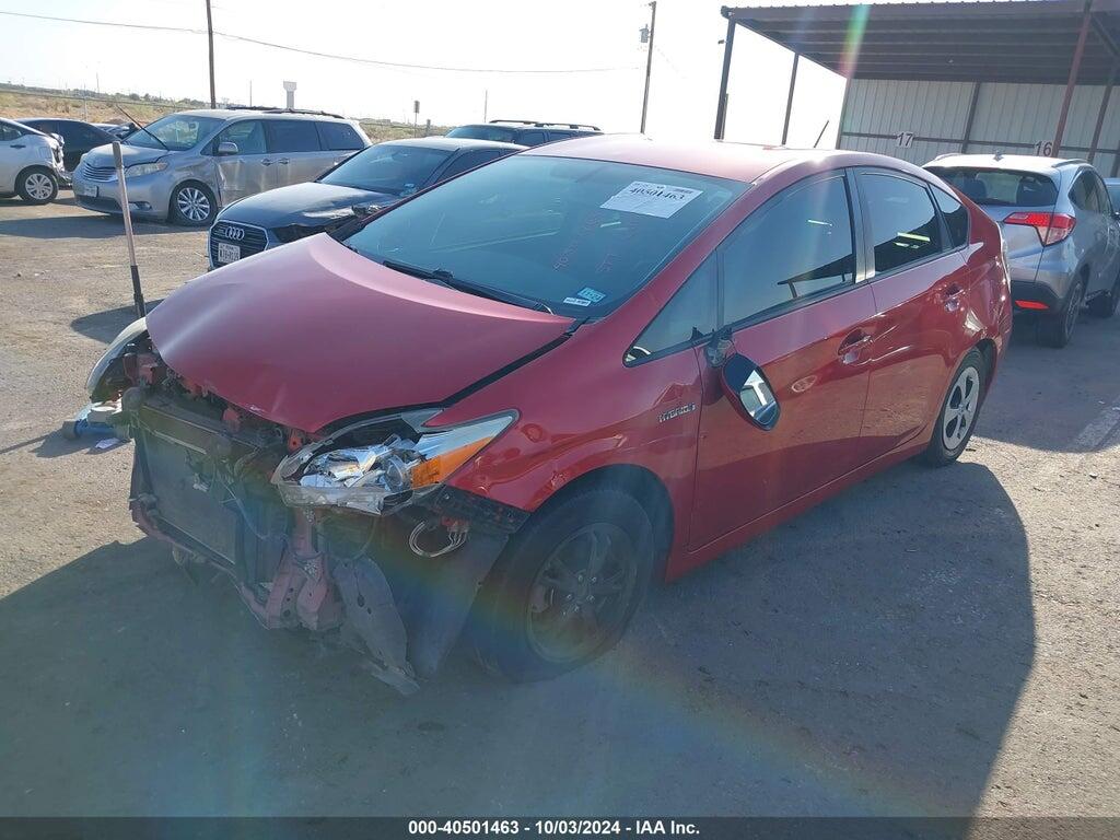 JTDKN3DU0E1752114 2014 TOYOTA PRIUS photo no. 2