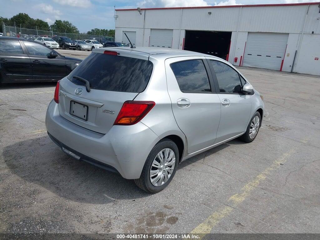 VNKKTUD35HA077360 2017 TOYOTA YARIS photo no. 4