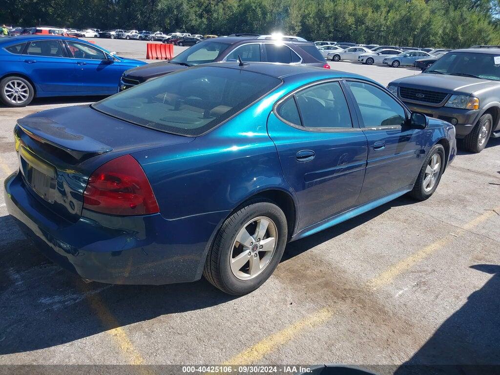 2G2WP552761217687 2006 PONTIAC GRAND PRIX photo no. 4