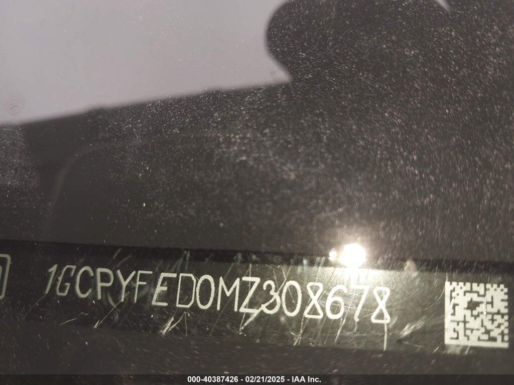 1GCPYFED0MZ308678 2021 CHEVROLET SILVERADO 1500 photo no. 9