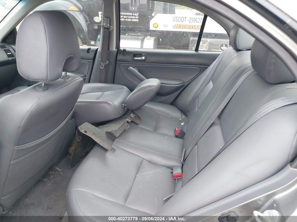 JHMES96635S005638 2005 HONDA CIVIC HYBRID photo no. 8