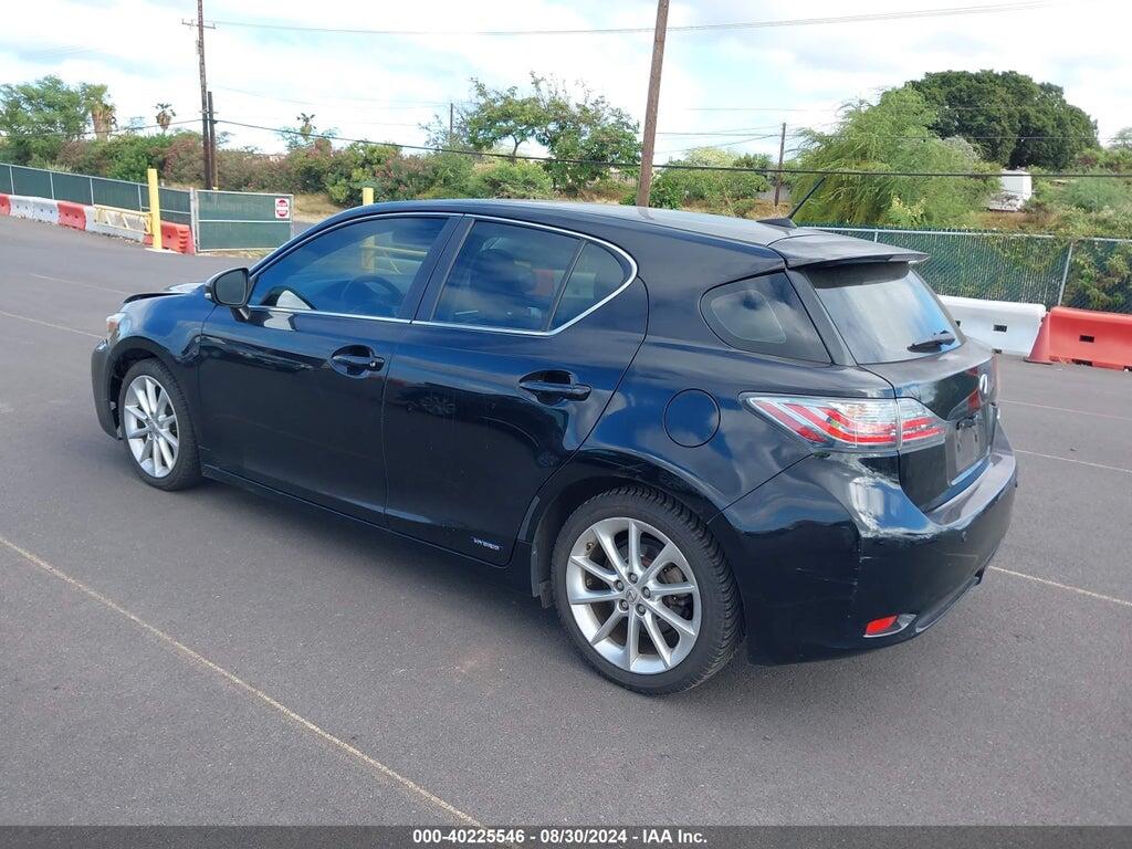 JTHKD5BH2D2126978 2013 LEXUS CT 200H photo no. 3