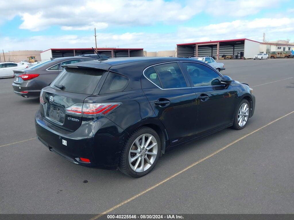 JTHKD5BH2D2126978 2013 LEXUS CT 200H photo no. 4
