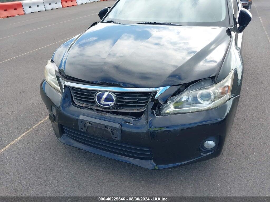 JTHKD5BH2D2126978 2013 LEXUS CT 200H photo no. 6