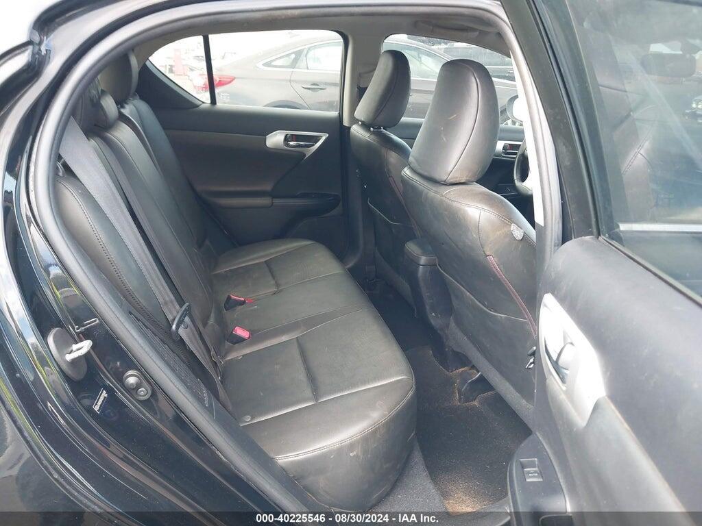 JTHKD5BH2D2126978 2013 LEXUS CT 200H photo no. 8