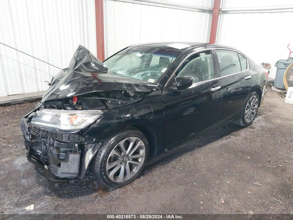1HGCR2F58DA276543 2013 HONDA ACCORD photo no. 2