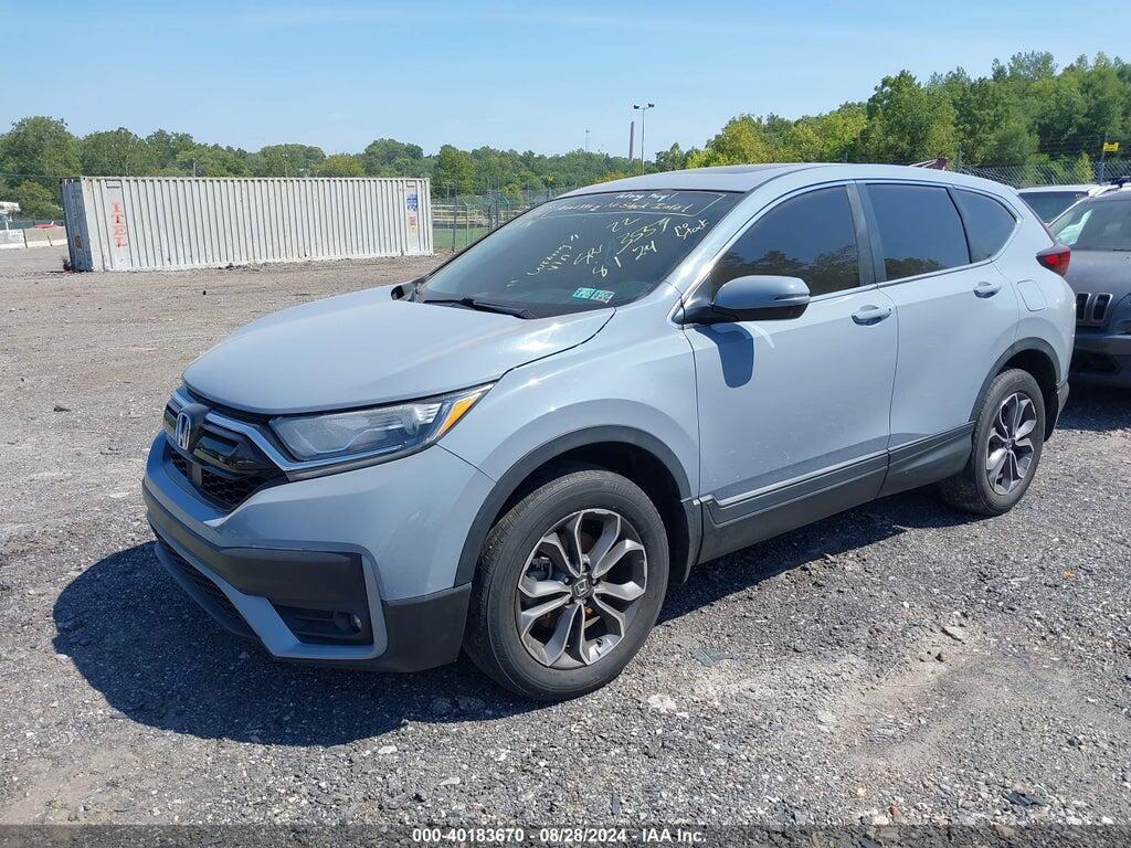 5J6RW2H50NA000772 2022 HONDA CR-V photo no. 2