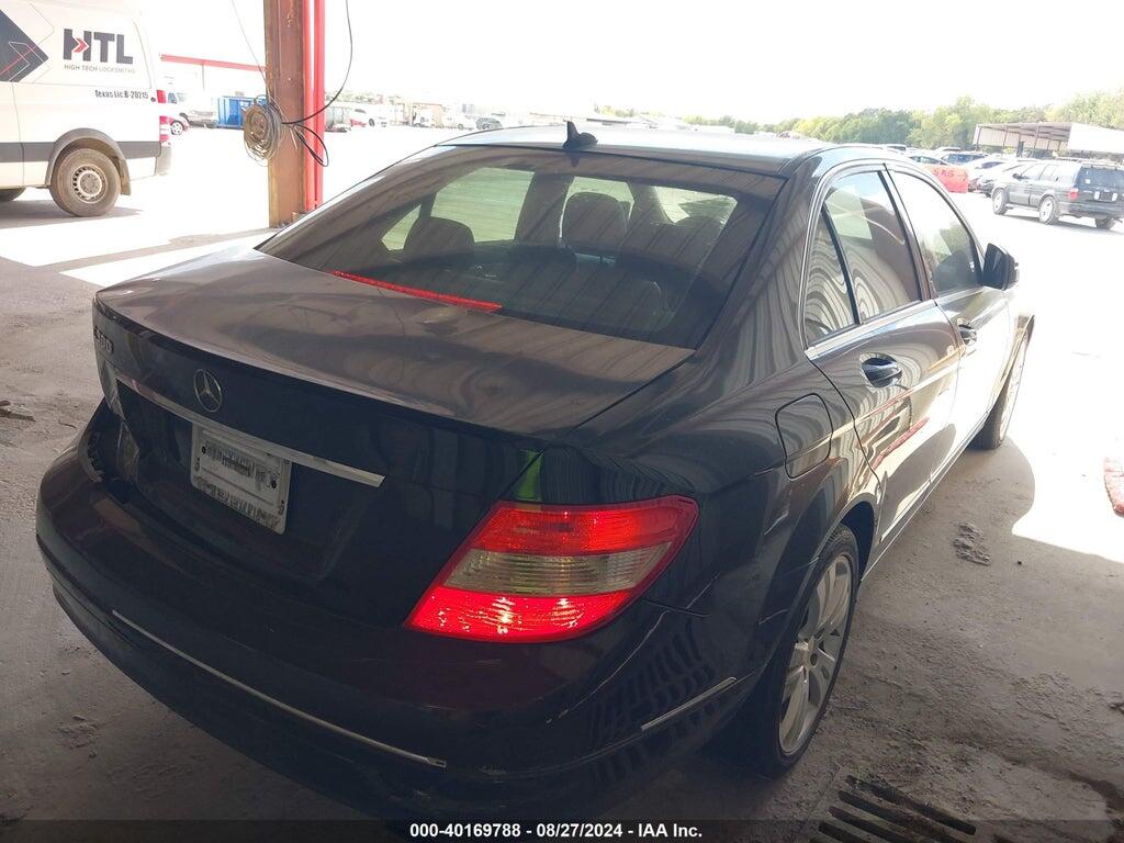 WDDGF54X18F056125 2008 MERCEDES-BENZ C 300 photo no. 4