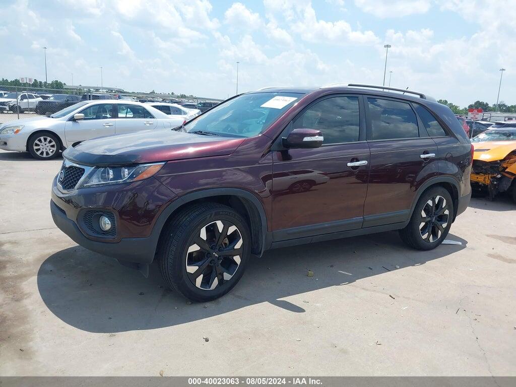 5XYKT3A68DG391449 2013 KIA SORENTO photo no. 2