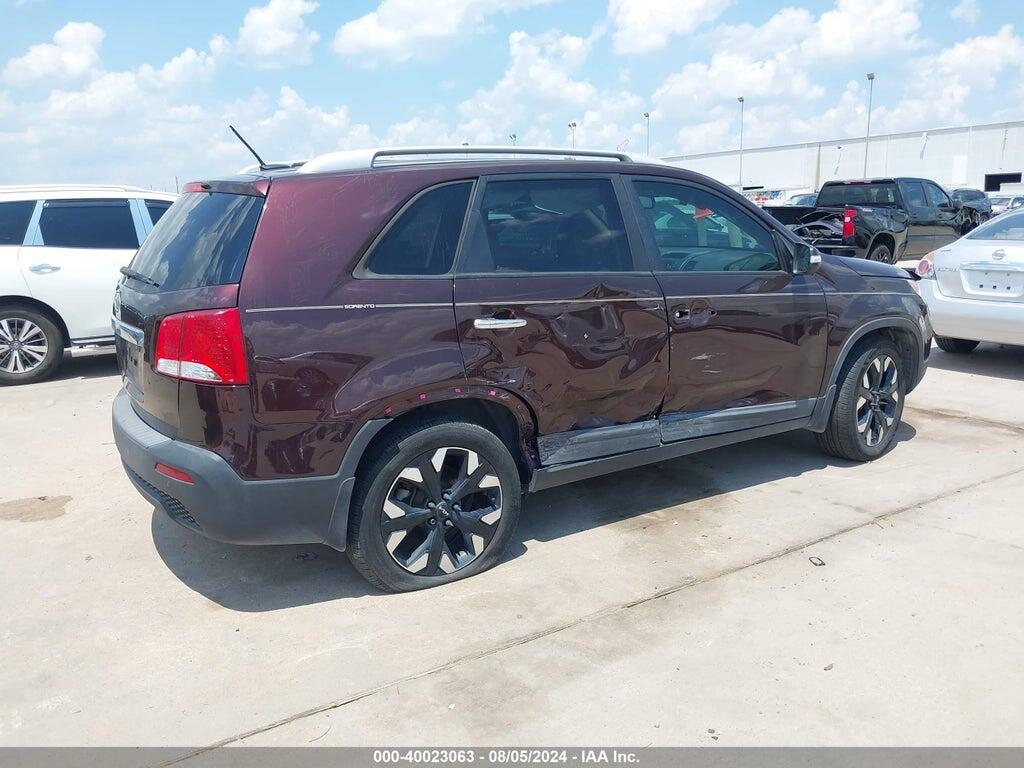 5XYKT3A68DG391449 2013 KIA SORENTO photo no. 4