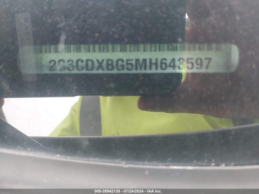 2C3CDXBG5MH643597 2021 DODGE CHARGER photo no. 9