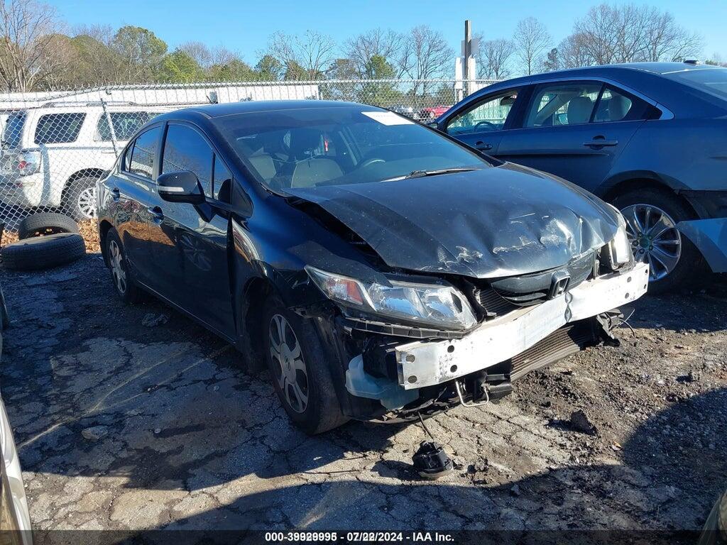 19XFB4F25DE004000 2013 HONDA CIVIC HYBRID photo no. 1