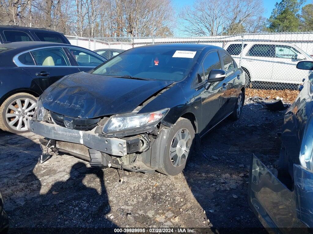 19XFB4F25DE004000 2013 HONDA CIVIC HYBRID photo no. 2