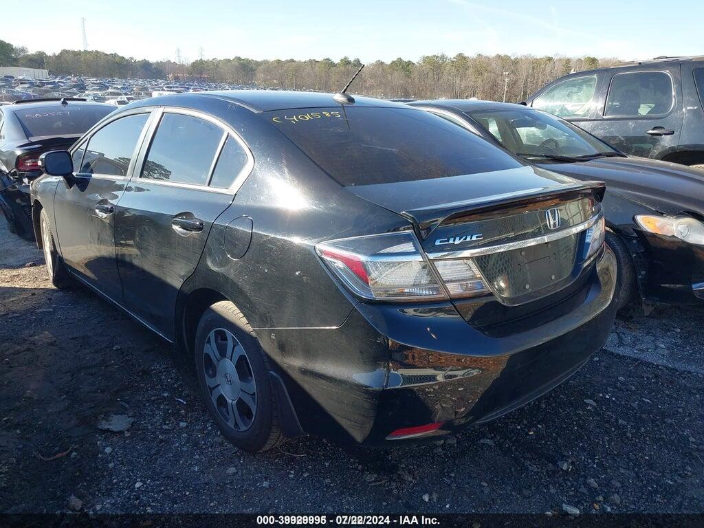 19XFB4F25DE004000 2013 HONDA CIVIC HYBRID photo no. 3