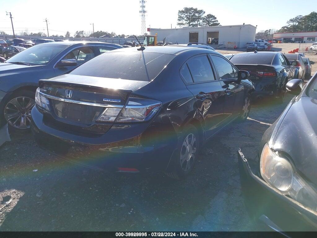 19XFB4F25DE004000 2013 HONDA CIVIC HYBRID photo no. 4