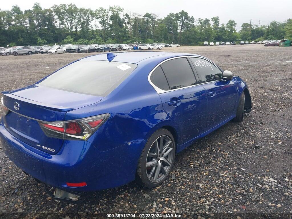 JTHCZ1BL5GA004533 2016 LEXUS GS 350 photo no. 4