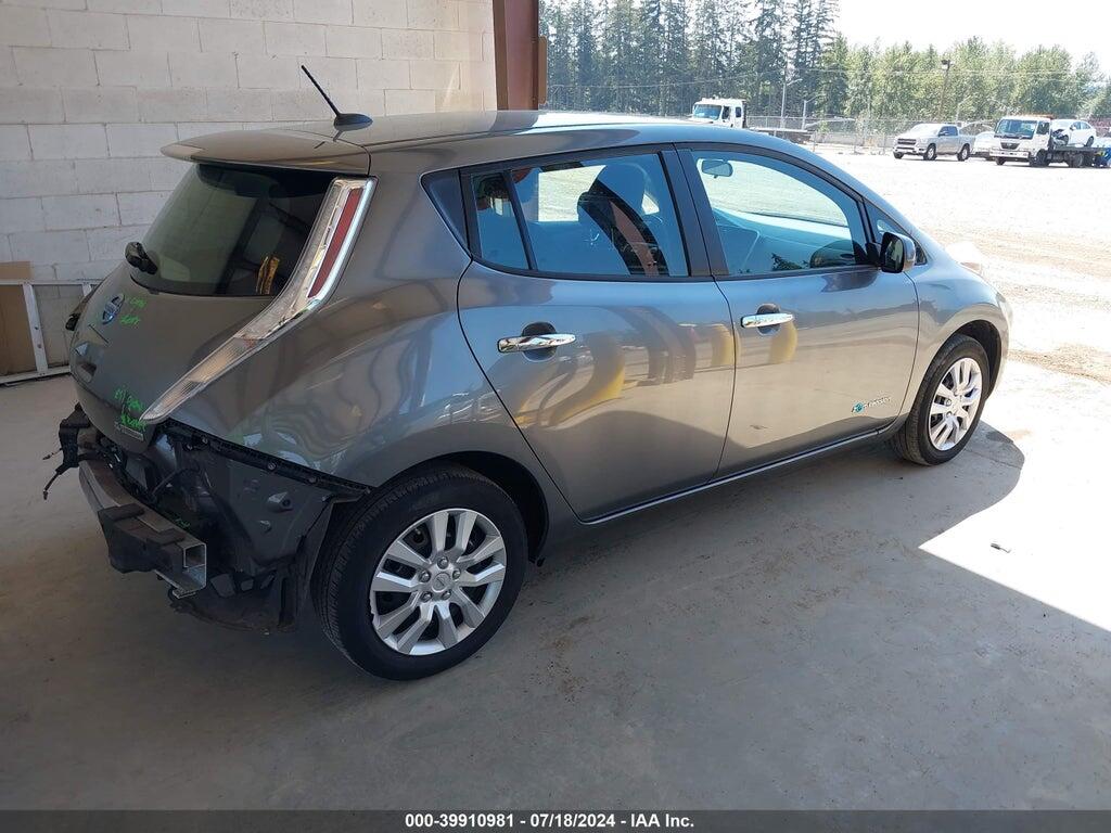 1N4AZ0CP2FC303684 2015 NISSAN LEAF photo no. 4