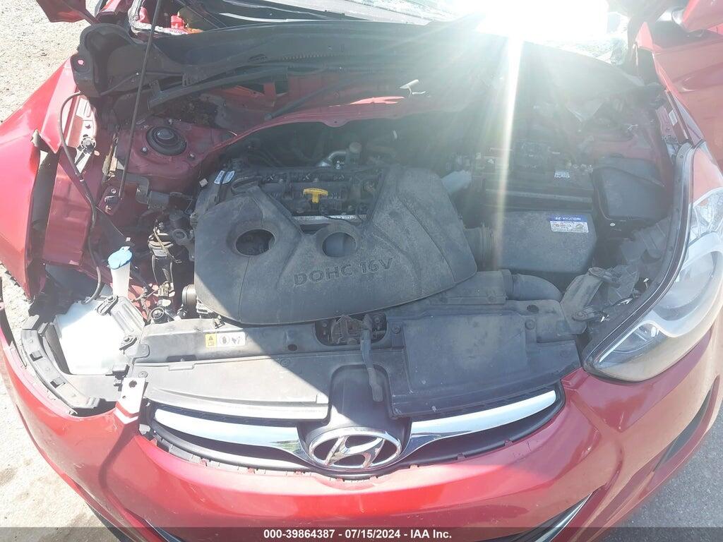 KMHDH4AE3DU491959 2013 HYUNDAI ELANTRA photo no. 10