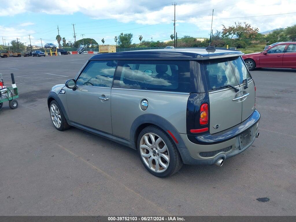 WMWMM33518TP71900 2008 MINI COOPER S CLUBMAN photo no. 3
