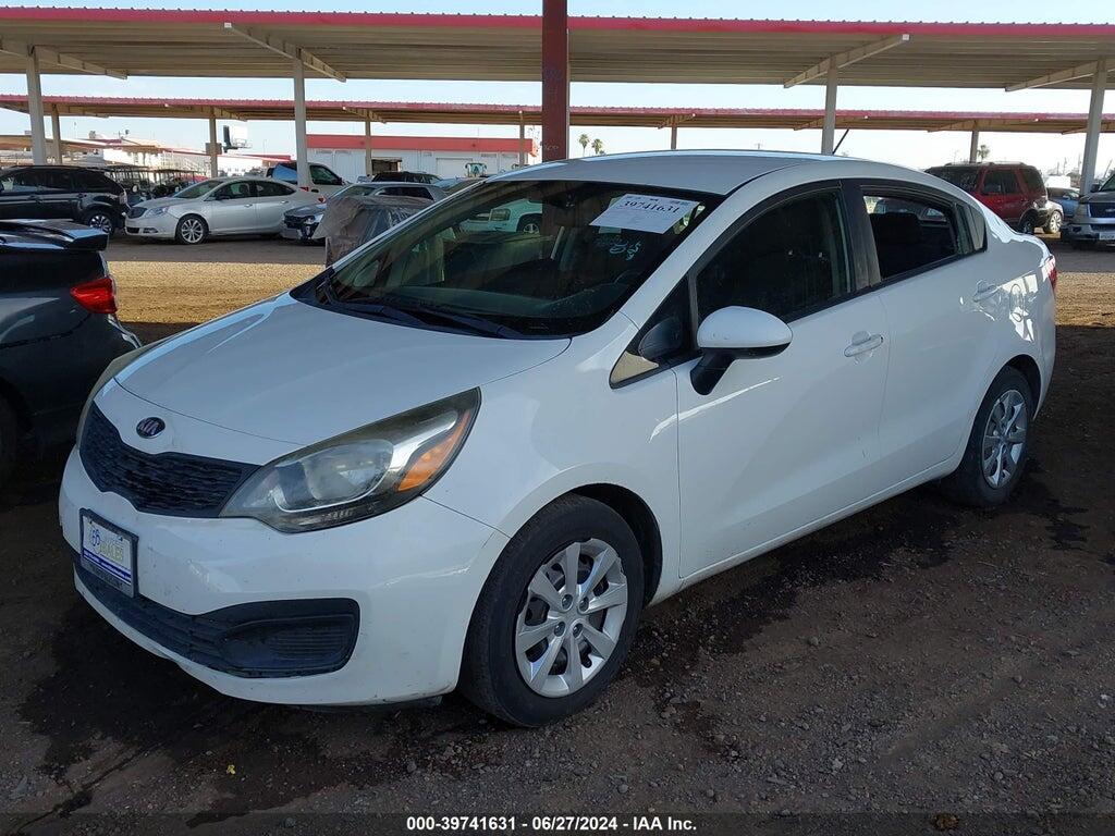 KNADM4A36D6204632 2013 KIA RIO photo no. 2