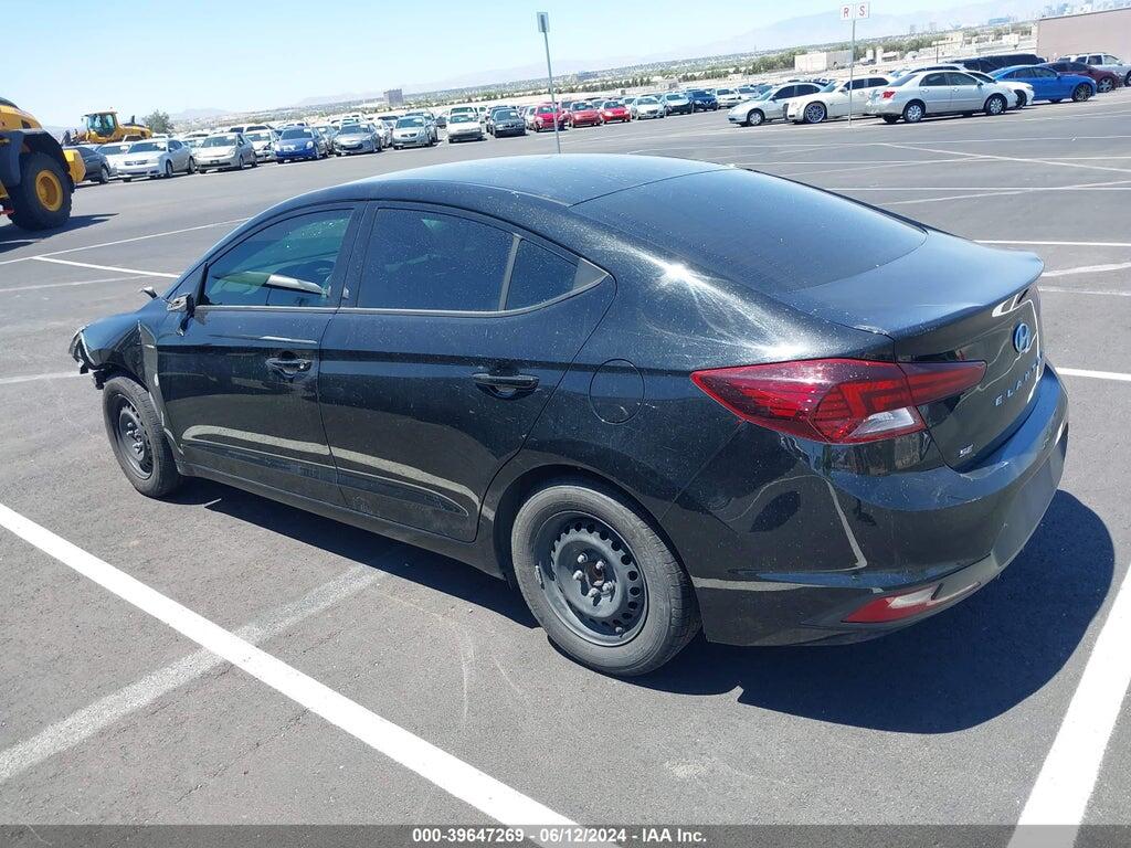 5NPD74LF7KH461772 2019 HYUNDAI ELANTRA photo no. 3