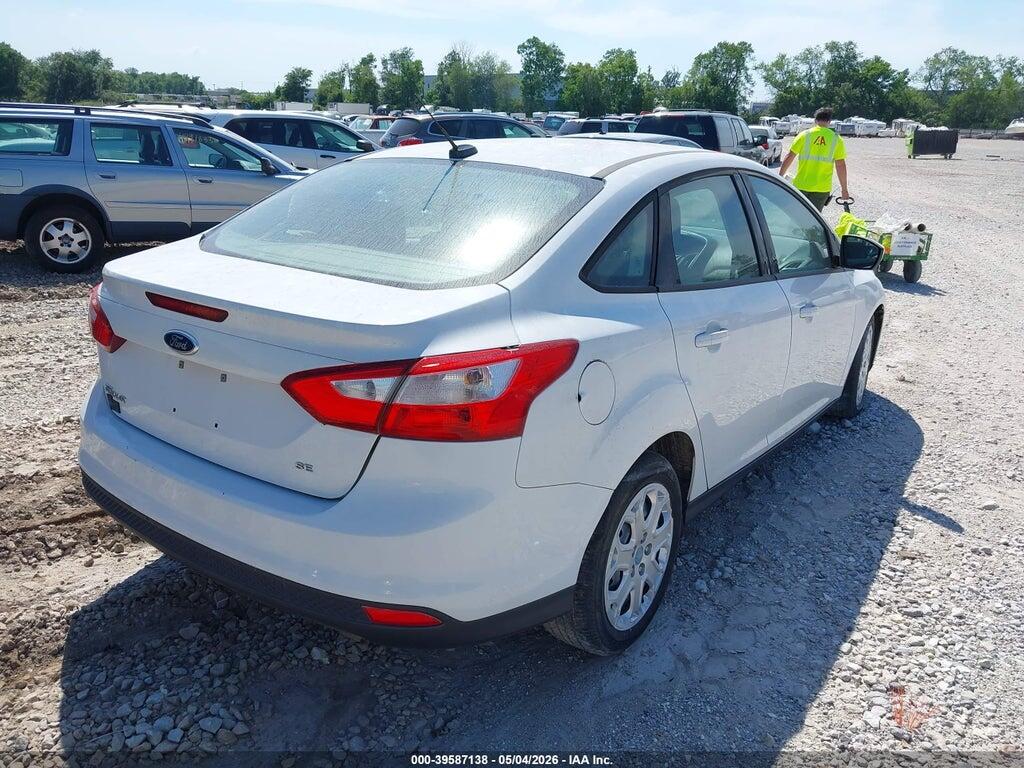 1FAHP3F20CL195809 2012 FORD FOCUS photo no. 4