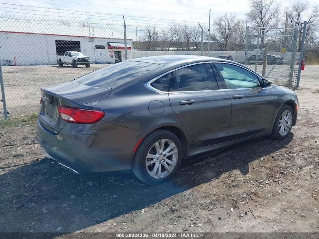1C3CCCAG7GN170133 2016 CHRYSLER 200 photo no. 4