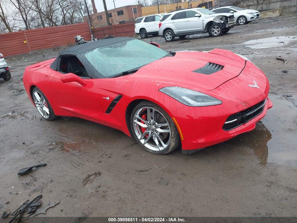 2014 CHEVROLET CORVETTE STINGRAY 1G1YK3D77E5133864