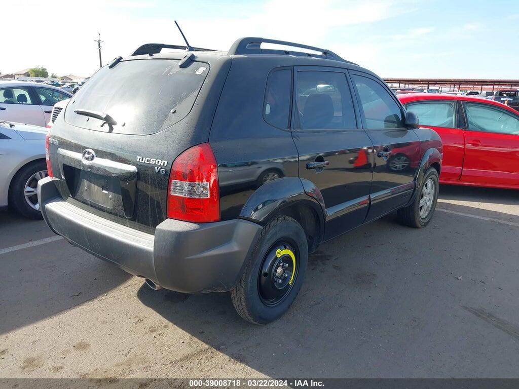 KM8JN12D75U055911 2005 HYUNDAI TUCSON photo no. 4