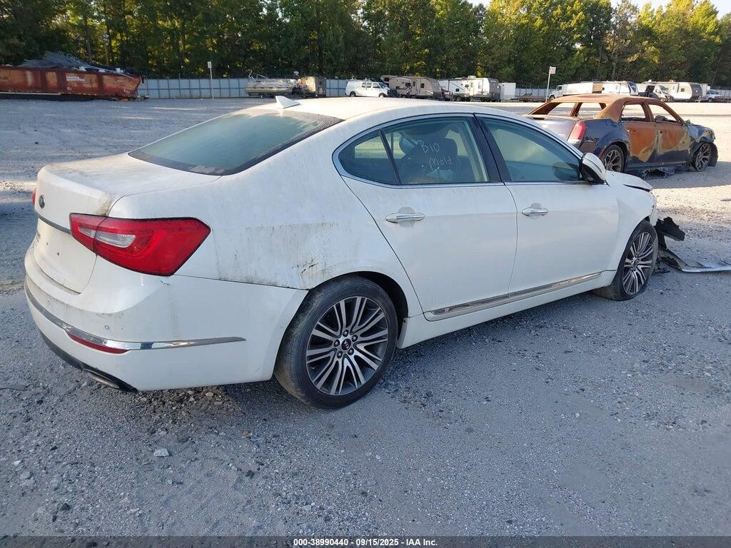 KNALN4D75E5140579 2014 KIA CADENZA photo no. 4