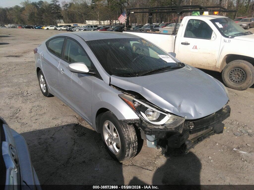 5NPDH4AE4EH472580 2014 HYUNDAI ELANTRA photo no. 1
