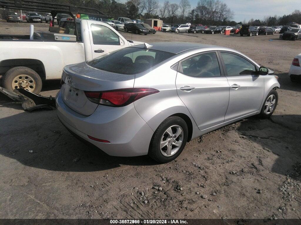 5NPDH4AE4EH472580 2014 HYUNDAI ELANTRA photo no. 4