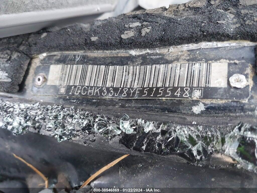 1GCHK33J8YF515548 2000 CHEVROLET C/K 3500 photo no. 9