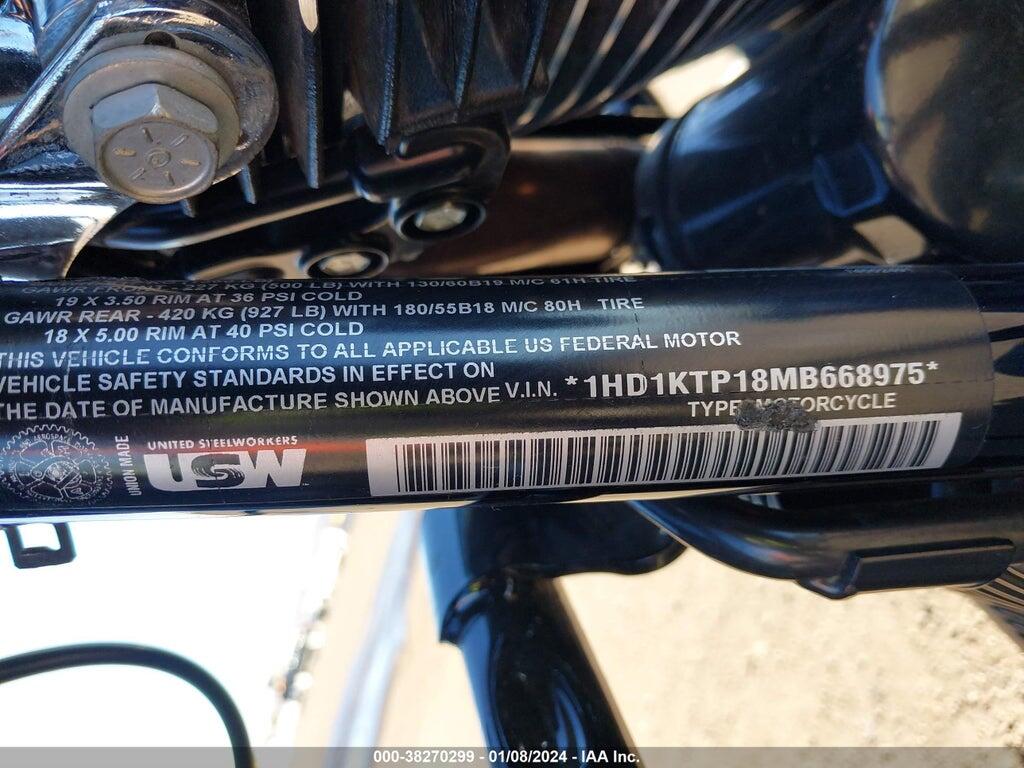 1HD1KTP18MB668975 2021 HARLEY-DAVIDSON FLTRXS photo no. 10