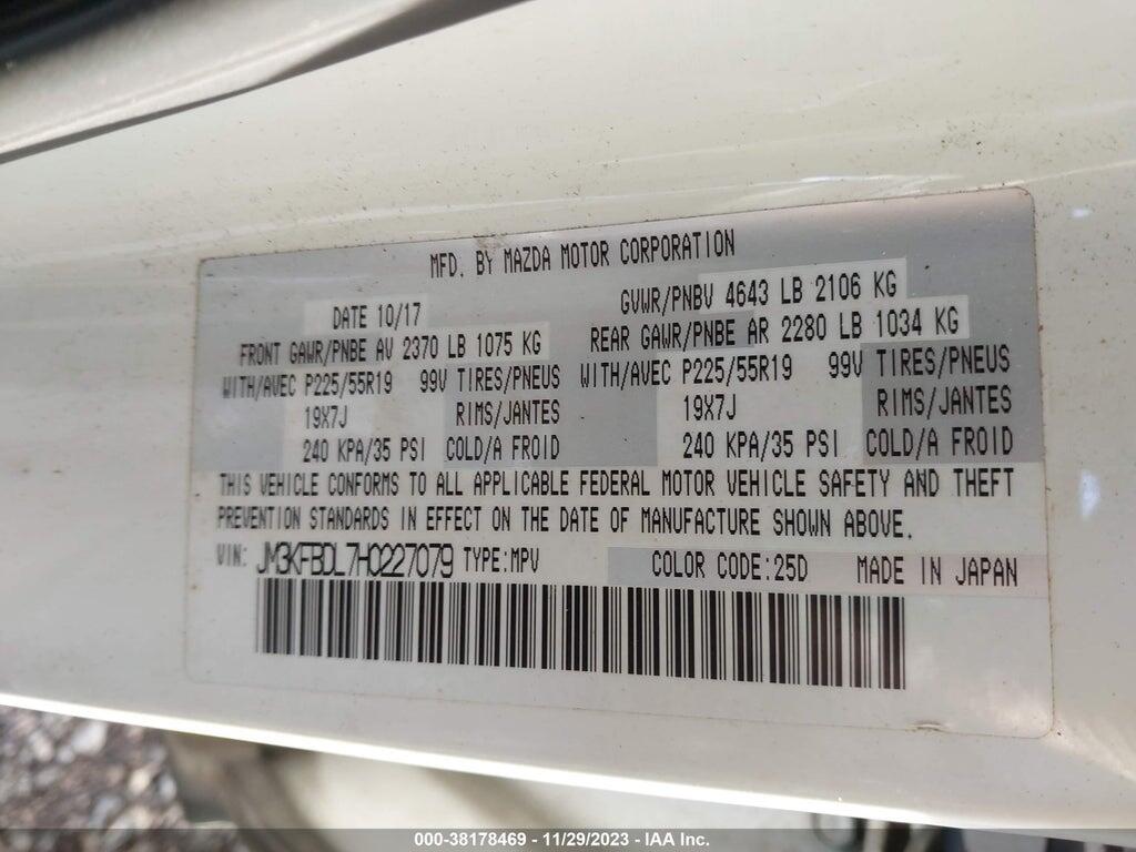 JM3KFBDL7H0227079 2017 MAZDA CX-5 photo no. 9