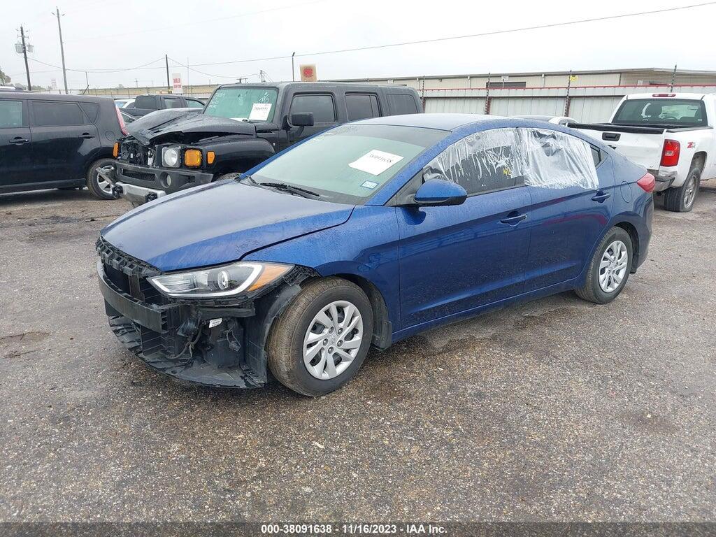 5NPD74LF1JH320209 2018 HYUNDAI ELANTRA photo no. 2