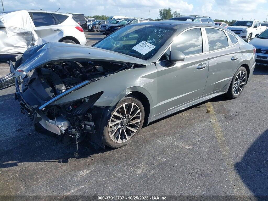 5NPEH4J20LH028748 2020 HYUNDAI SONATA photo no. 2