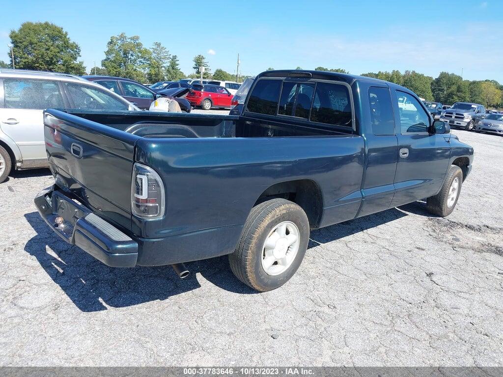 1B7FL22P7WS694383 1998 DODGE DAKOTA photo no. 4