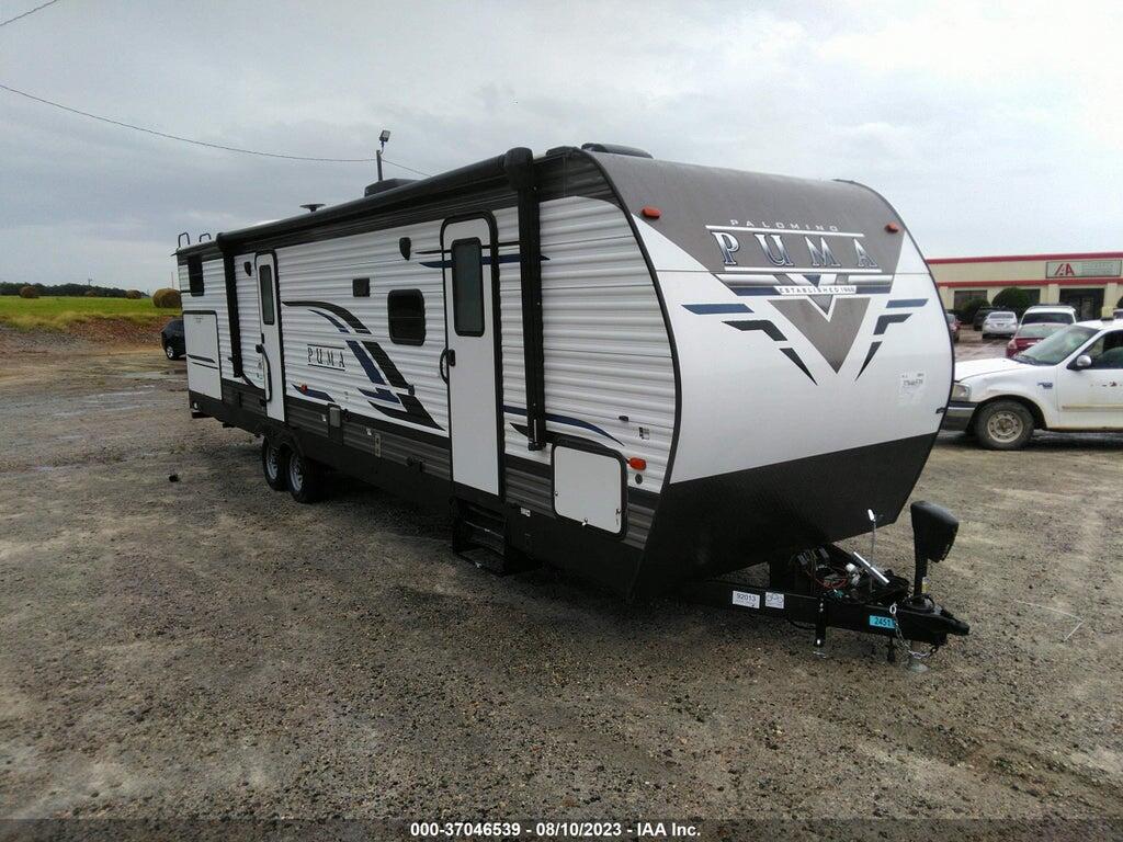 4X4TPUG27MP092013 2021 FOREST RIVER PUMA TRAVEL TRAILER photo no. 1