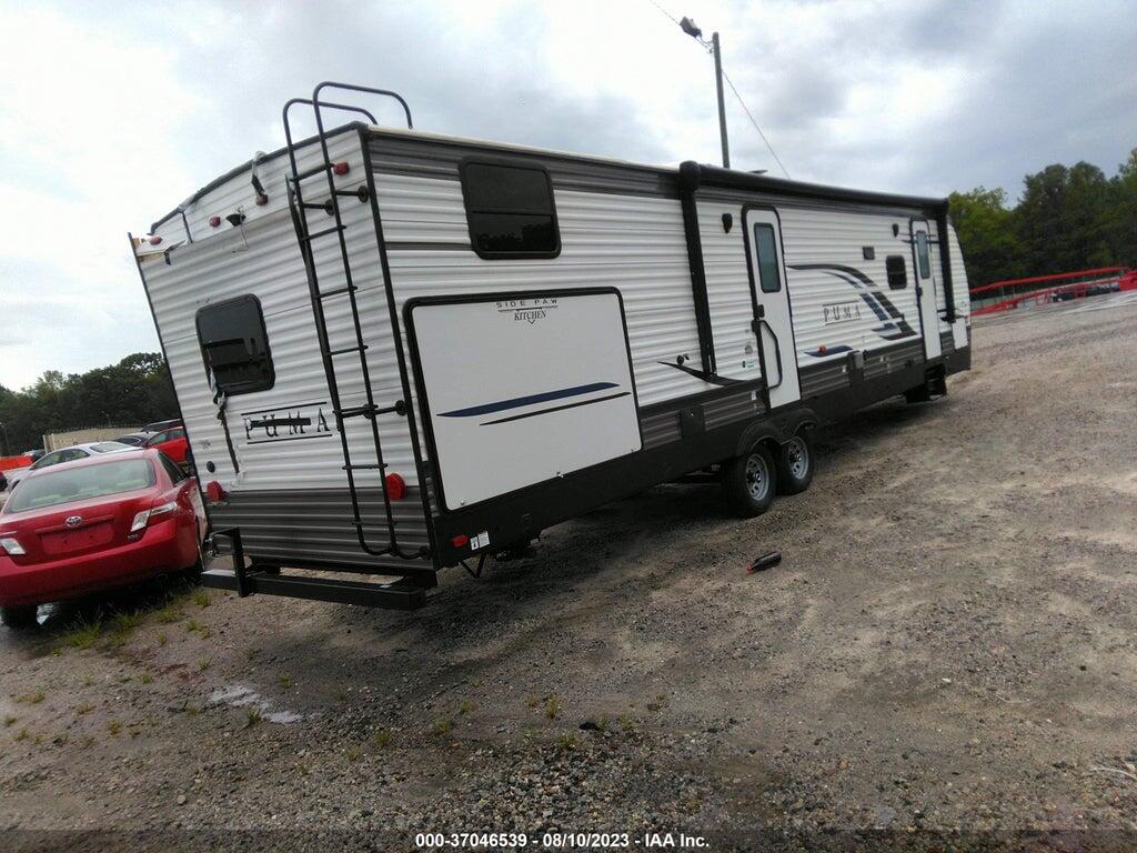 4X4TPUG27MP092013 2021 FOREST RIVER PUMA TRAVEL TRAILER photo no. 4