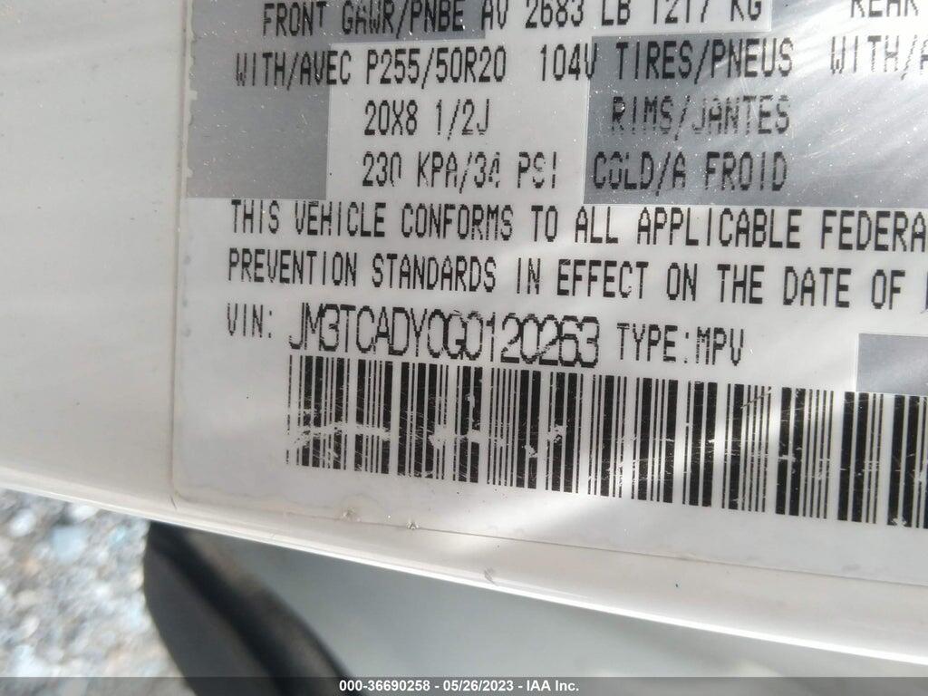 JM3TCADY0G0120263 2016 MAZDA CX-9 photo no. 9