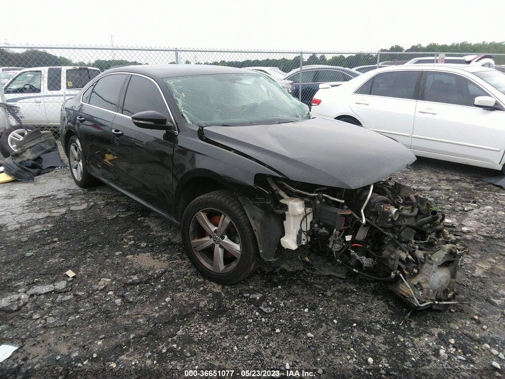 1VWBH7A3XCC092298 2012 VOLKSWAGEN PASSAT photo no. 1