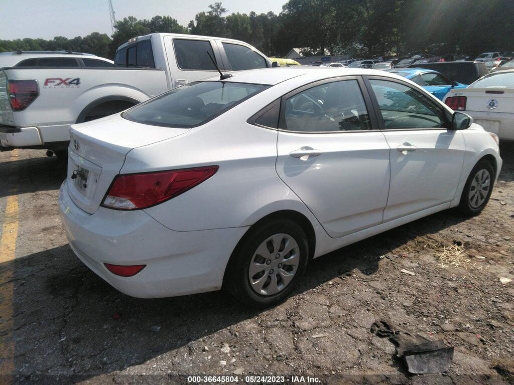 KMHCT4AE4GU156921 2016 HYUNDAI ACCENT photo no. 4