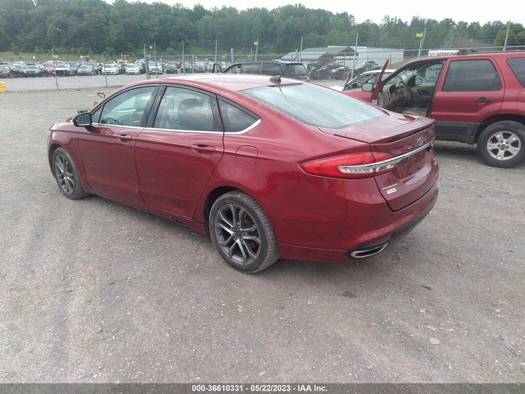 3FA6P0T96HR219109 2017 FORD FUSION photo no. 3