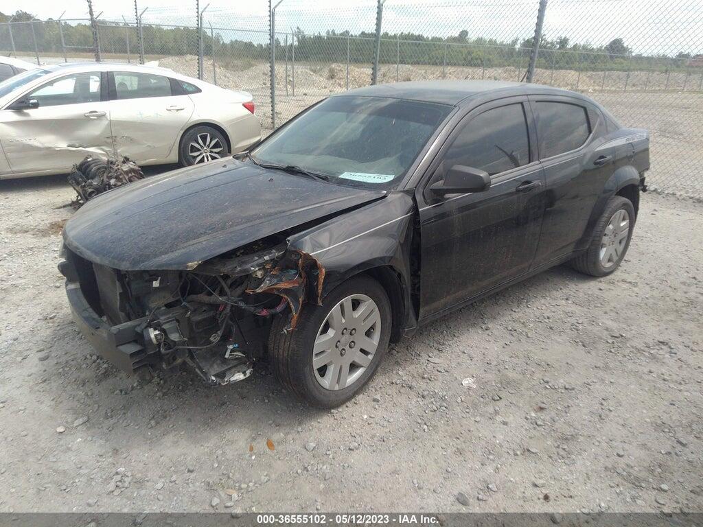 1C3CDZAB0DN725780 2013 DODGE AVENGER photo no. 2