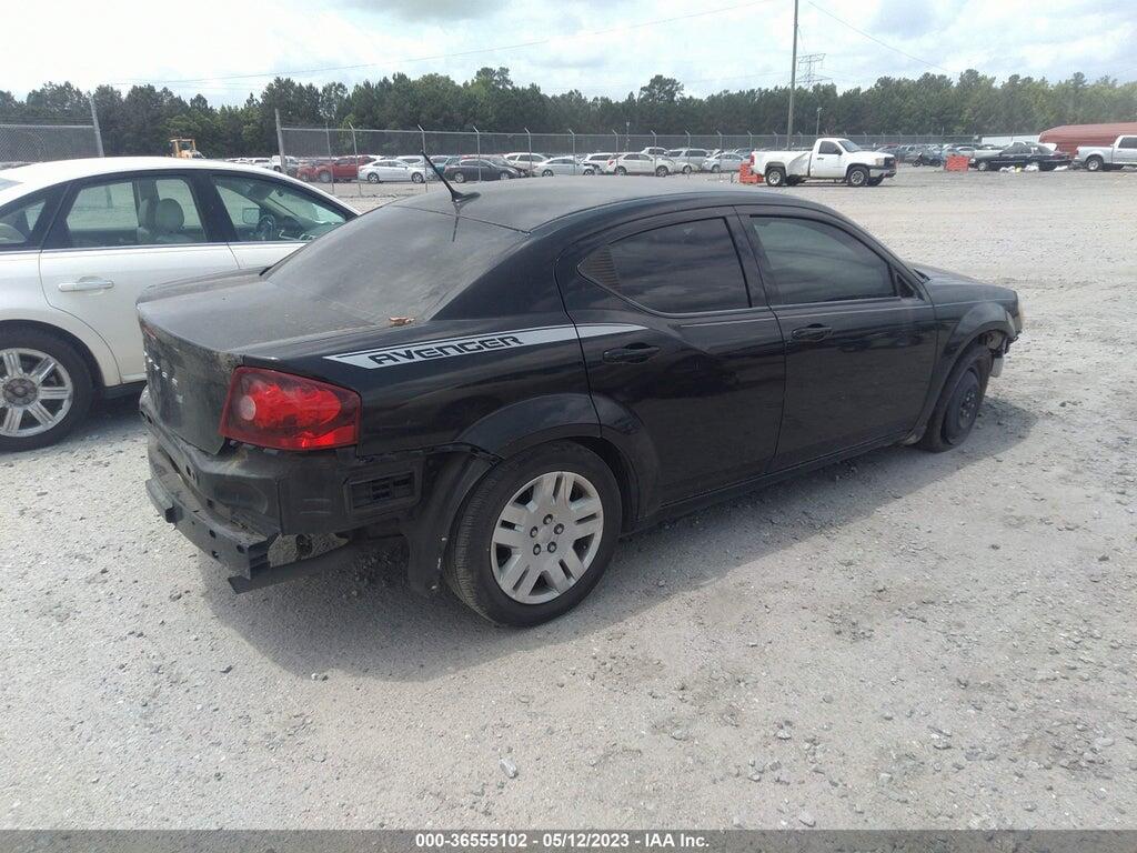 1C3CDZAB0DN725780 2013 DODGE AVENGER photo no. 4