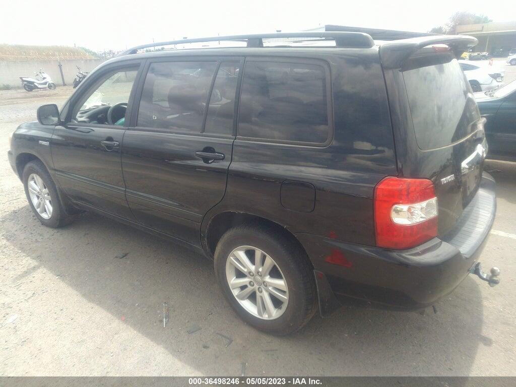 JTEDW21A460014751 2006 TOYOTA HIGHLANDER HYBRID photo no. 3
